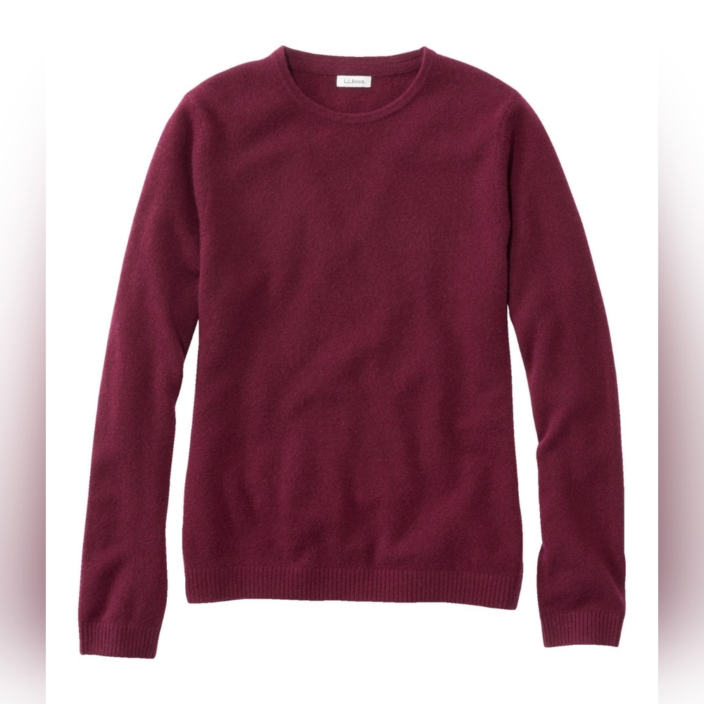 LLBean Women's Classic Cashmere Crewneck